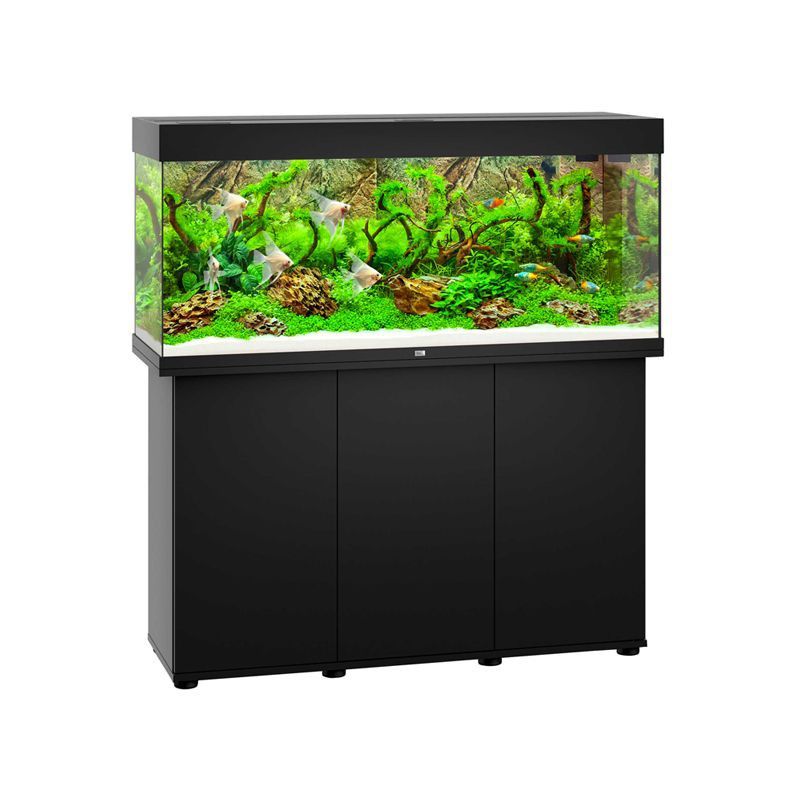 Aquarium RIO 240 NOIR JUWEL tout équipé avec meuble SBX