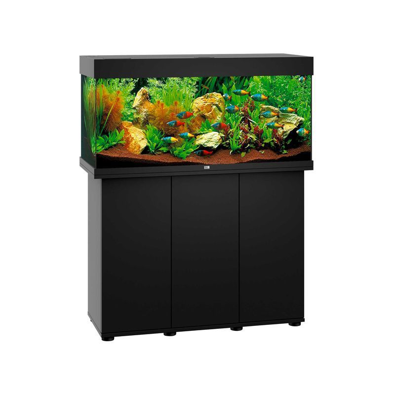 Aquarium RIO 180 NOIR JUWEL tout équipé avec meuble SBX