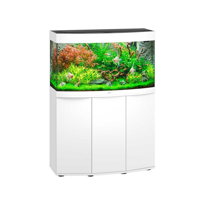 Aquarium VISION 180 BLANC JUWEL tout équipé avec meuble SBX