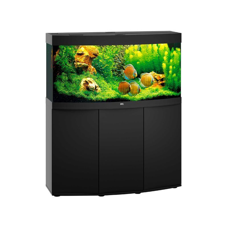 Aquarium VISION 260 NOIR JUWEL tout équipé avec meuble SBX