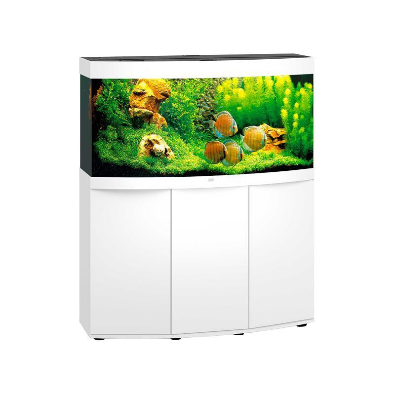 Aquarium VISION 260 BLANC JUWEL tout équipé avec meuble SBX