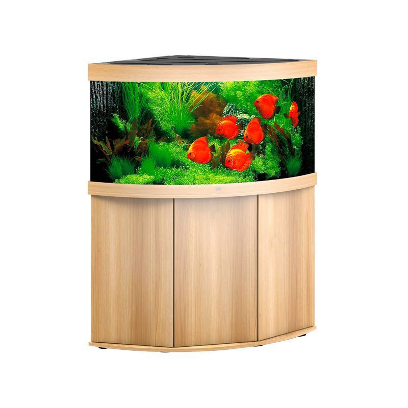 Aquarium TRIGON 350 CHÊNE CLAIR JUWEL tout équipé avec meuble SBX